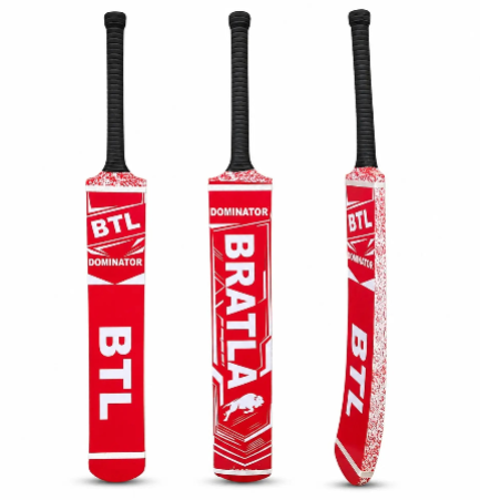 Bratla BTL Dominator Adult Cricket Bat for Tape Ball & Tennis Ball Cricket - Full Size