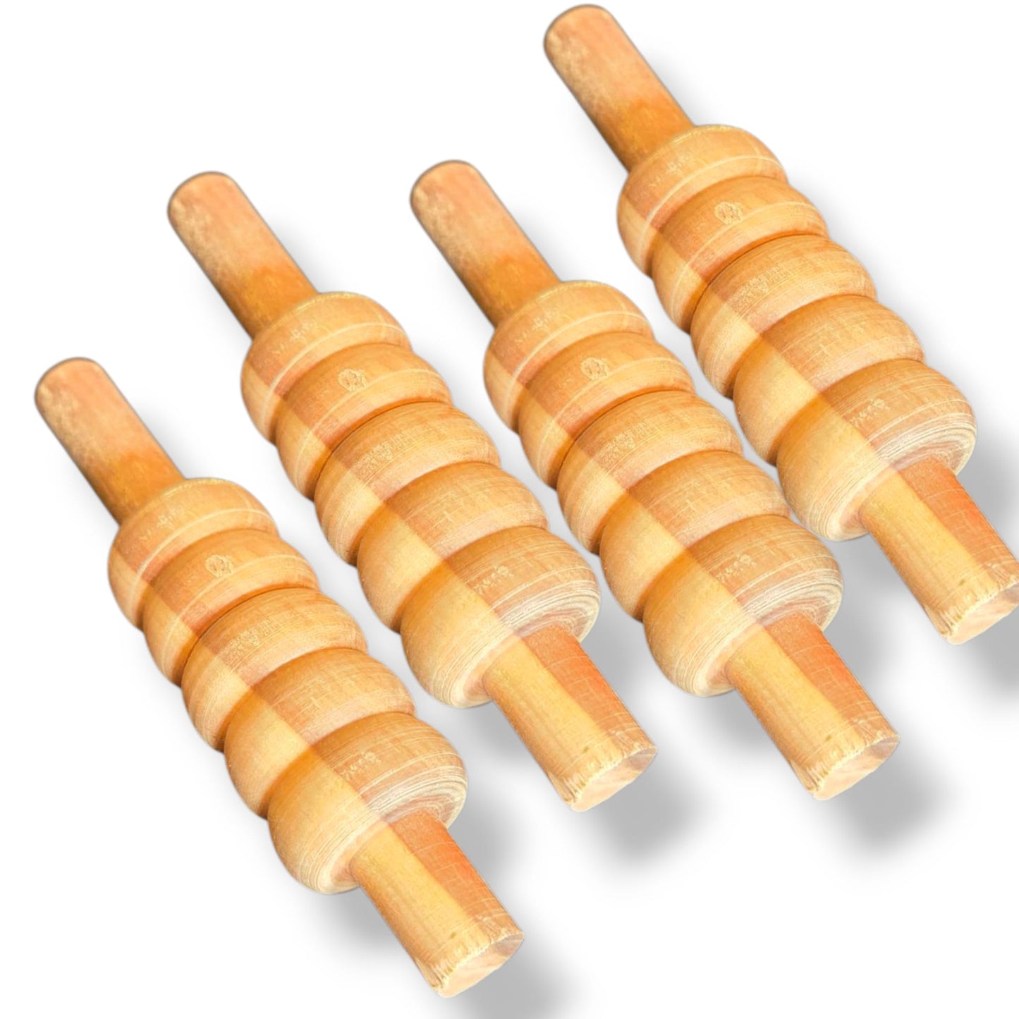 CBB Cricket Stumps Wicket Bails Heavy Duty Set of 4 Standard Size