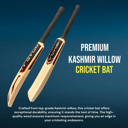 Bratla Beast Kashmir Willow Cricket Bat Adult - BATS - MENS KASHMIR WILLOW