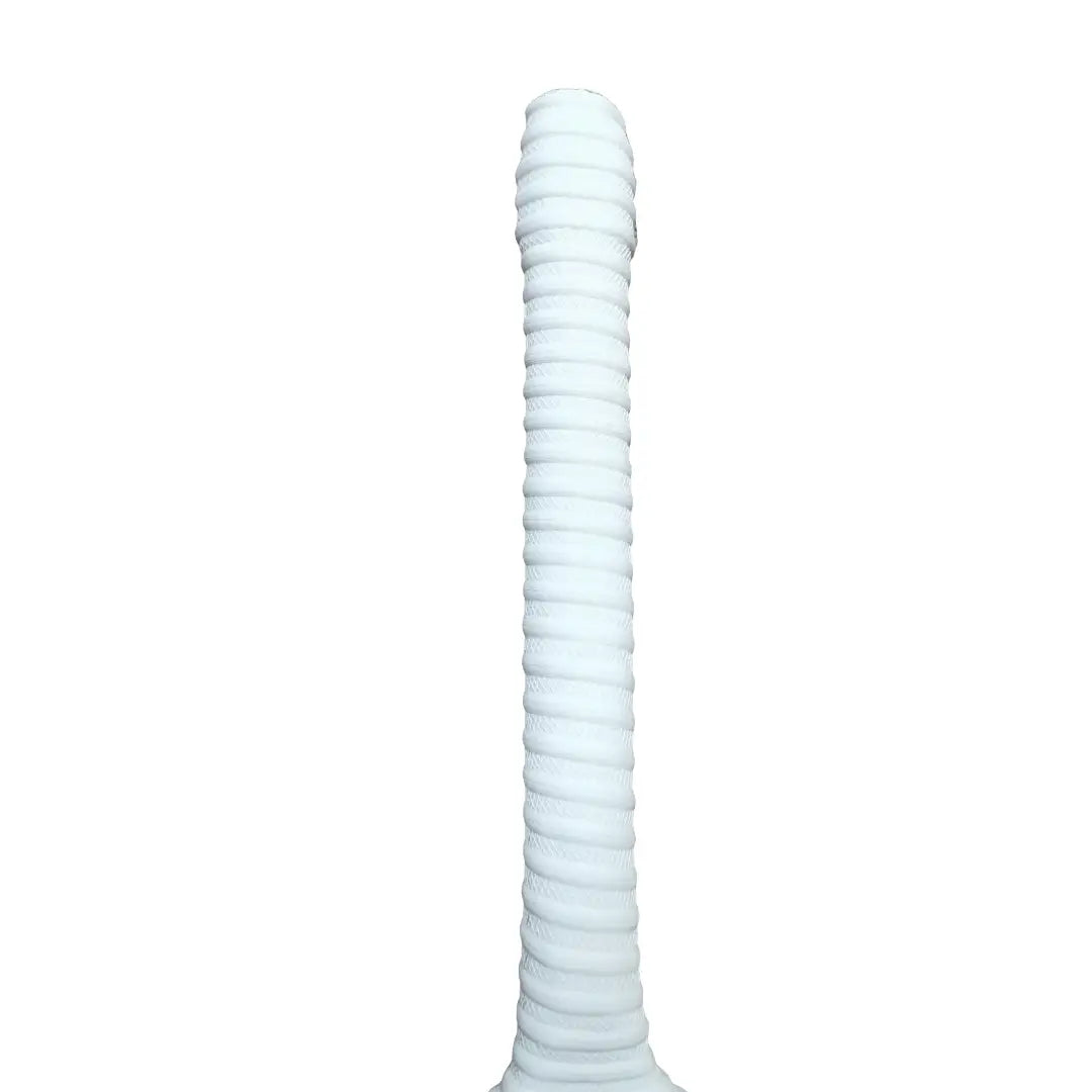 Bratla Coil Cricket Bat Rubber Grip - White - Cricket Bat Grip