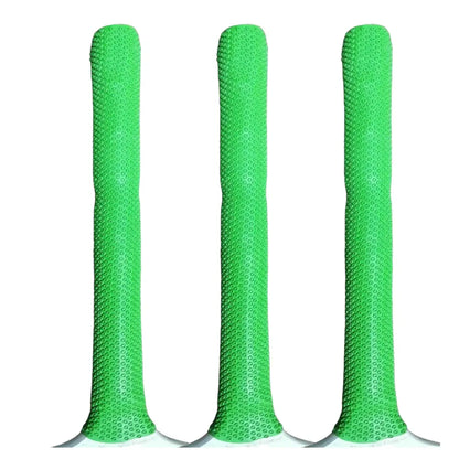 Bratla Cricket Bat Rubber Grip Octopus Design Pack of 3 - Green - Cricket Bat Grip