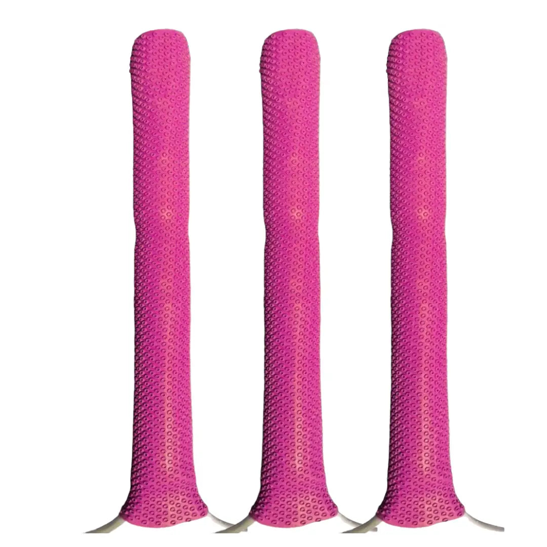 Bratla Cricket Bat Rubber Grip Octopus Design Pack of 3 - Pink - Cricket Bat Grip