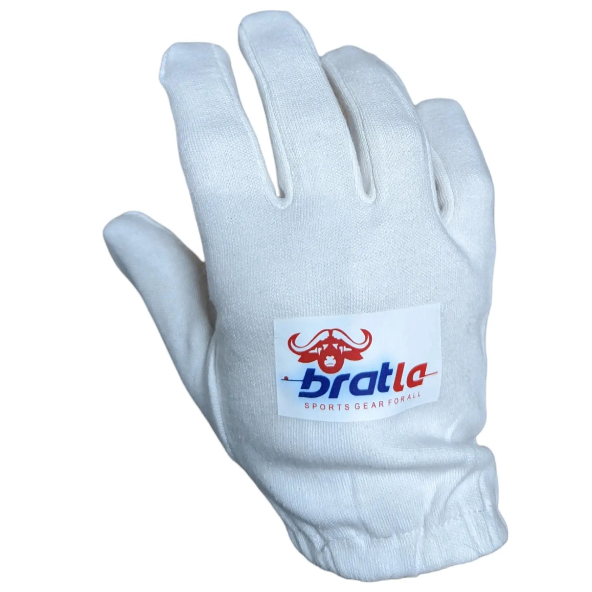 Bratla Cricket Batting Gloves Inner Pro Full Cotton | Premium Quality - GLOVE - BATTING INNER