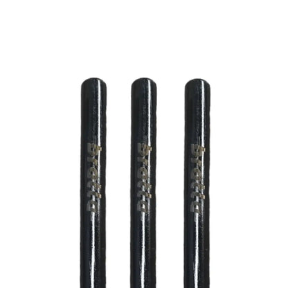 Bratla Cricket Stumps Black Wickets Wooden Stumps High Quality Set of 3 - STUMPS & BAILS