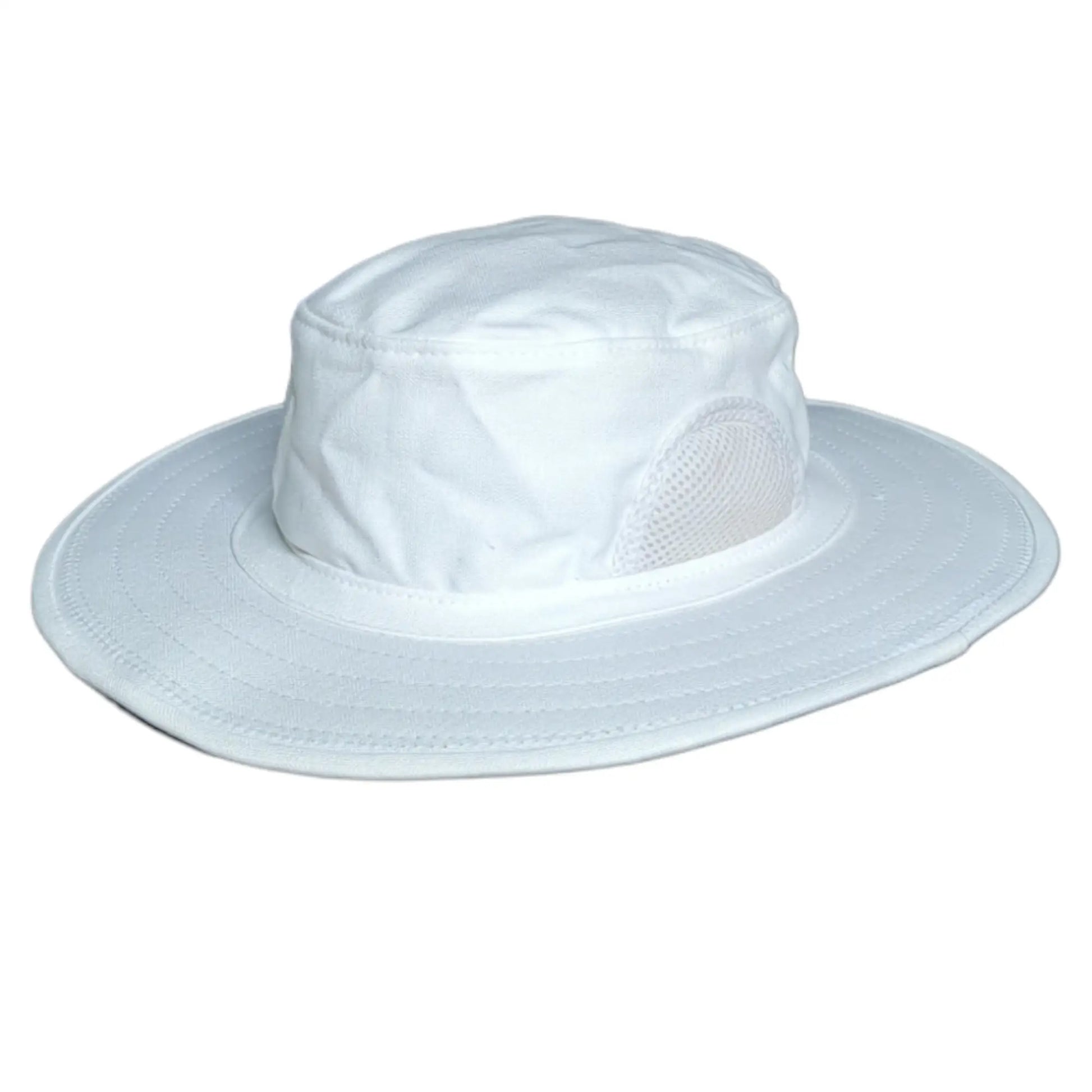 Bratla Cricket Sun Hat White - Small / White - CLOTHING - HEADWEAR