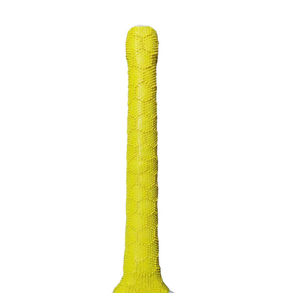 Bratla Hex Cricket Bat Rubber Grip - Yellow - Cricket Bat Grip