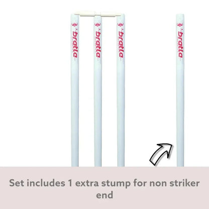 Bratla Icon Cricket Set Wooden Great Starter Set - BATS - CRICKET SETS