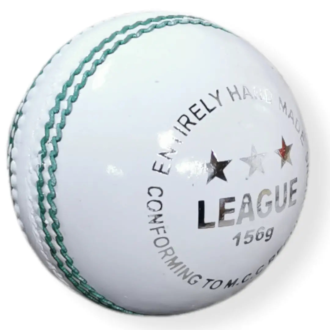 Bratla League Cricket Ball Leather Hard Ball Hand Stitched Senior - BALL - 4 PCS LEATHER