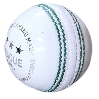 Bratla League Cricket Ball Leather Hard Ball Hand Stitched Senior - BALL - 4 PCS LEATHER