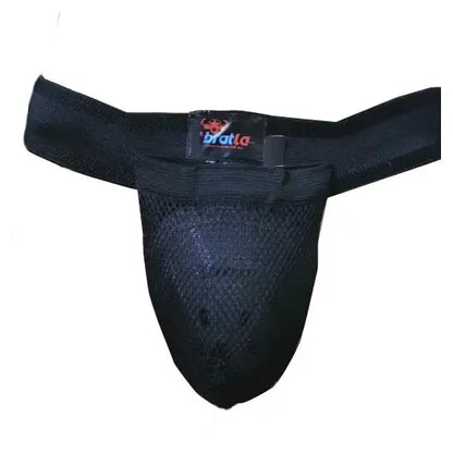 Bratla Pro Cricket Jock Strap Underwear Supporter - XSmall/Youth / Black - BODY PROTECTORS - SUPPORTERS