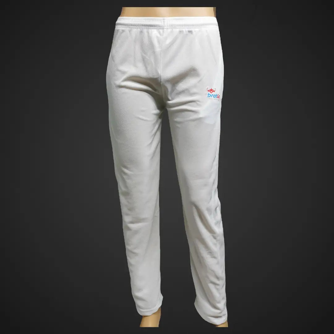 Bratla Pro Cricket Trouser Pant White Clearance Final Sale - CLOTHING - PANTS