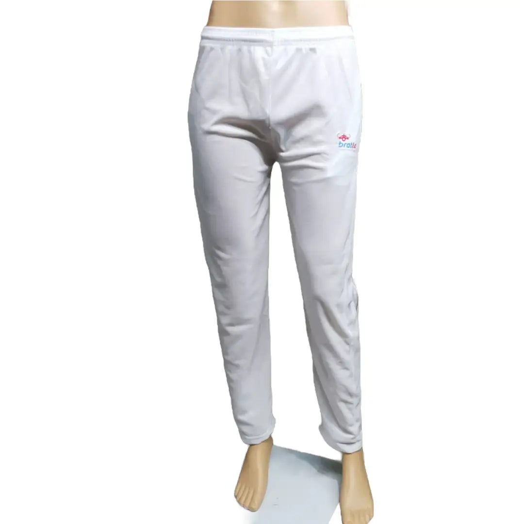 Bratla Pro Cricket Trouser Pant White Clearance Final Sale - CLOTHING - PANTS