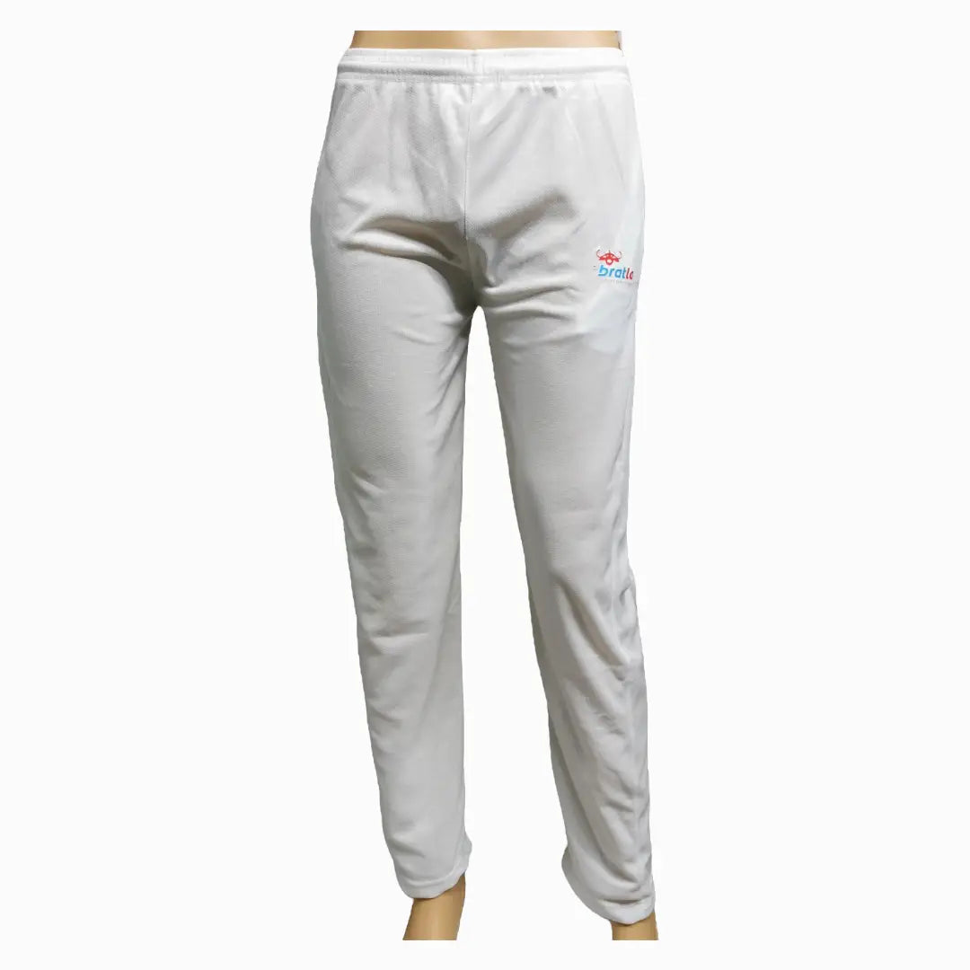 Bratla Pro Cricket Trouser Pant White Clearance Final Sale - CLOTHING - PANTS