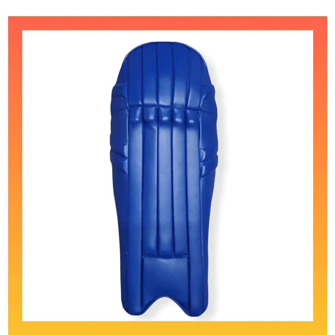 Bratla Pro Plus Cricket Wicket Keeping Pads Legguard - Men / Blue - PADS - WICKET KEEPING