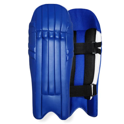 Bratla Pro Plus Cricket Wicket Keeping Pads Legguard - Men / Blue - PADS - WICKET KEEPING