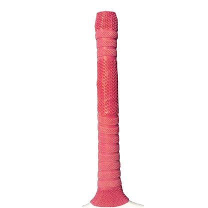 Bratla Semi Octopus/Players Cricket Bat Rubber Grip - Red - Cricket Bat Grip