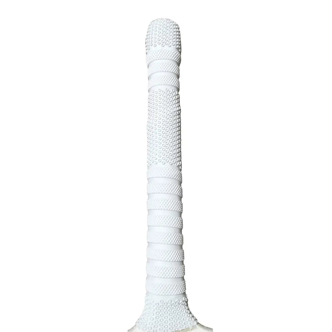 Bratla Semi Octopus/Players Cricket Bat Rubber Grip - White - Cricket Bat Grip