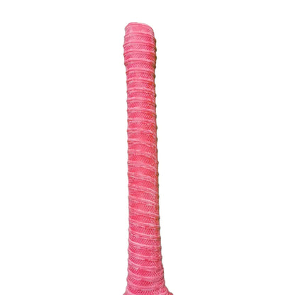 Bratla Spiral Cricket Bat Rubber Grip - Red - Cricket Bat Grip