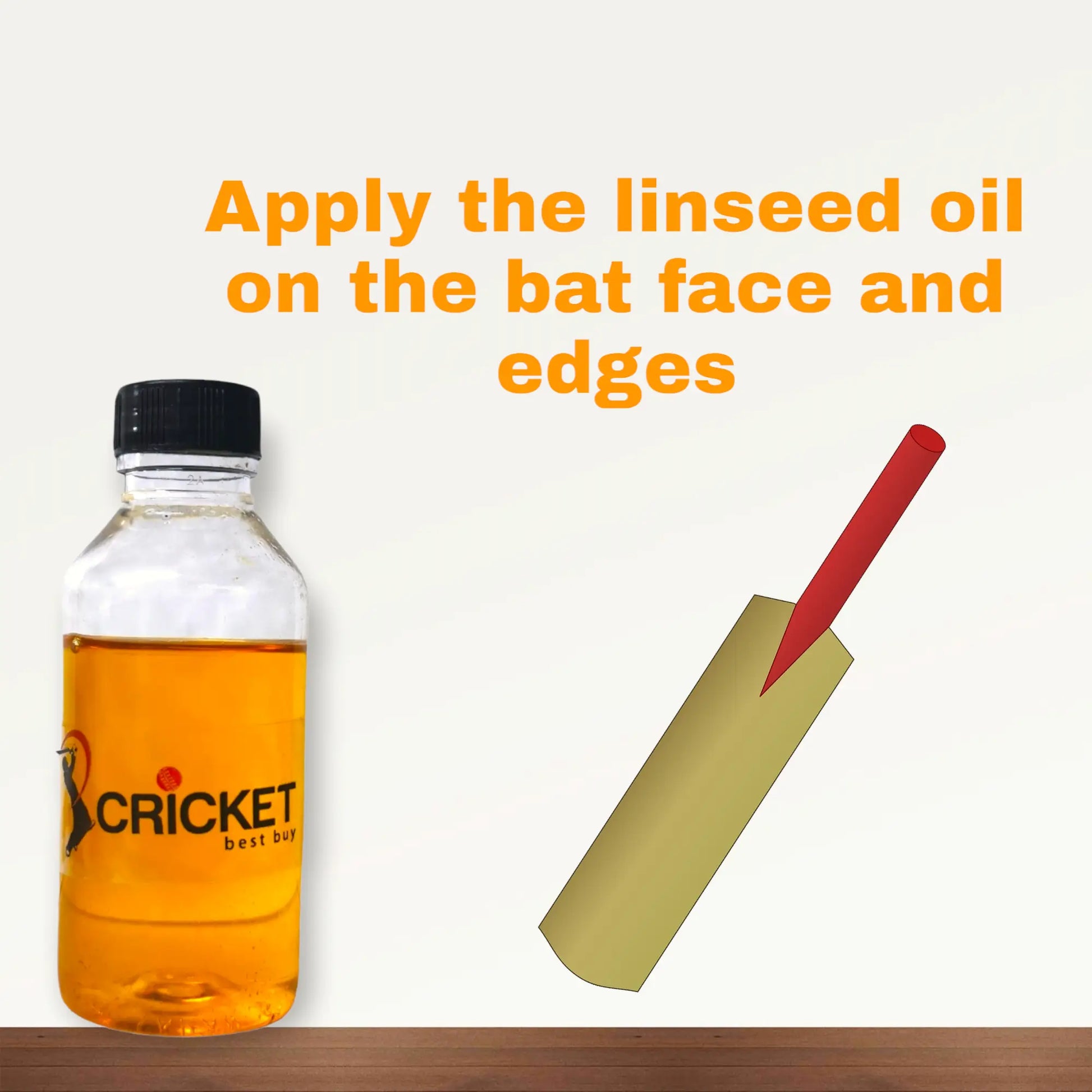 CBB Cricket Bat Linseed Oil Natural For Maintenance of your Cricket Bat - Bat Oil