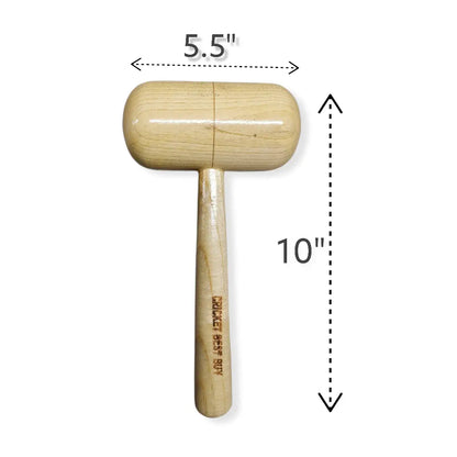 CBB Cricket Bat Mallet Hammer Rounded Short Handle Lightweight - Bat Mallet