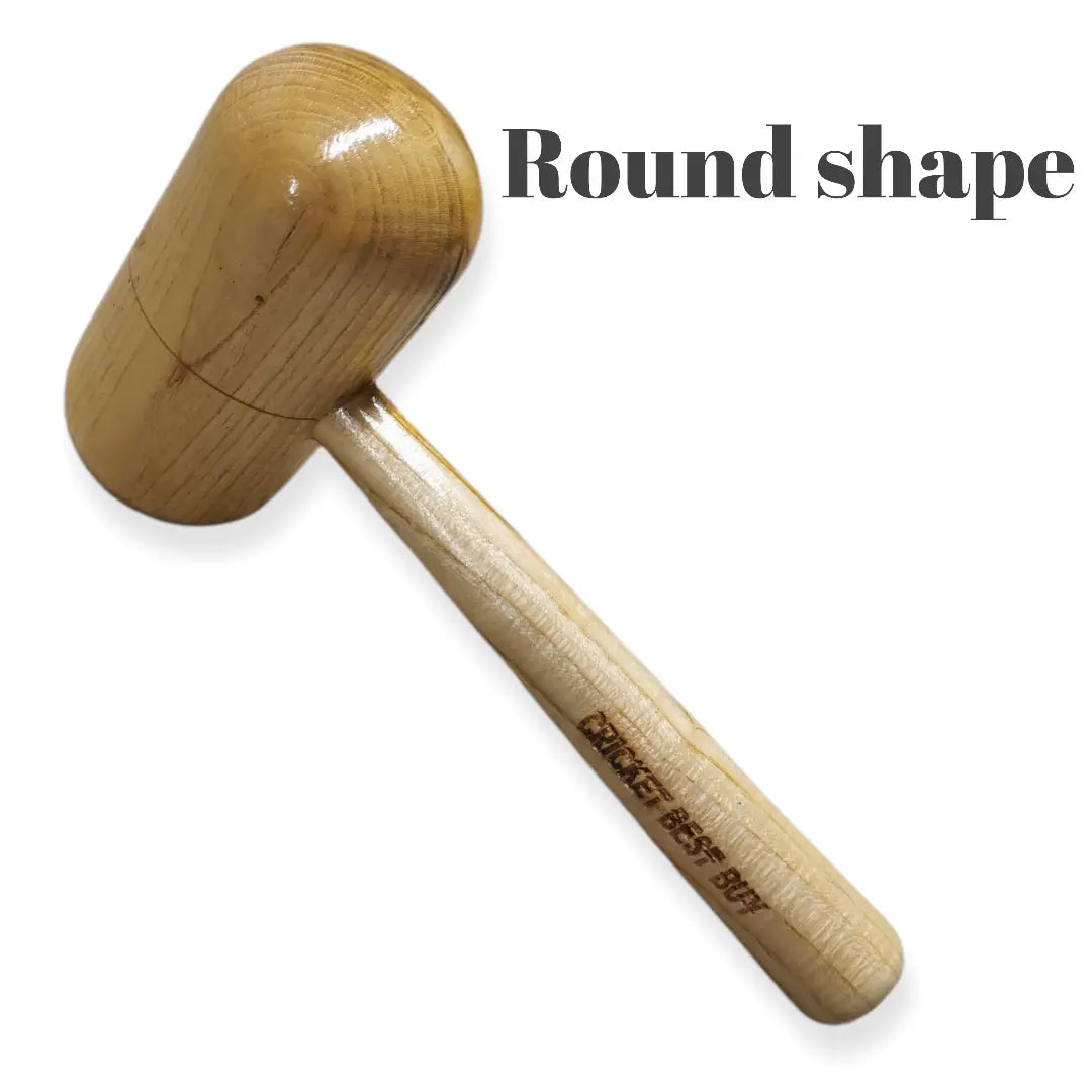 CBB Cricket Bat Mallet Hammer Rounded Short Handle Lightweight - Bat Mallet