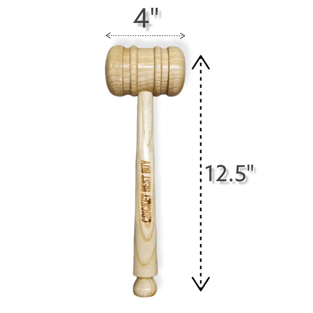 CBB Cricket Bat Mallet Wooden Pro Knocking Bat Hammer - Bat Mallet