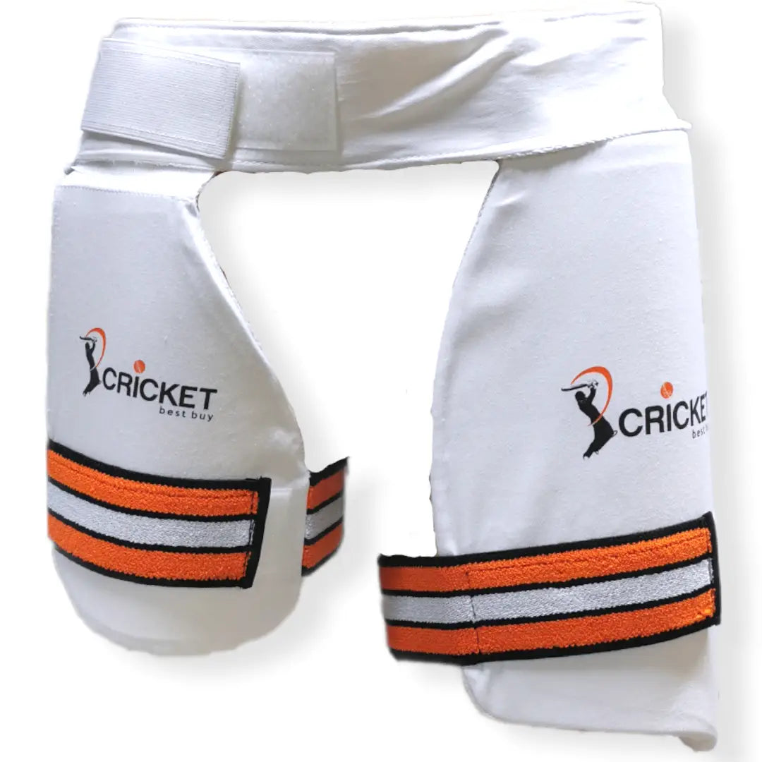 CBB Cricket Thigh Pad Guard Super Pro Combo All-in-One Protects Both Sides - BODY PROTECTORS - THIGH GUARD