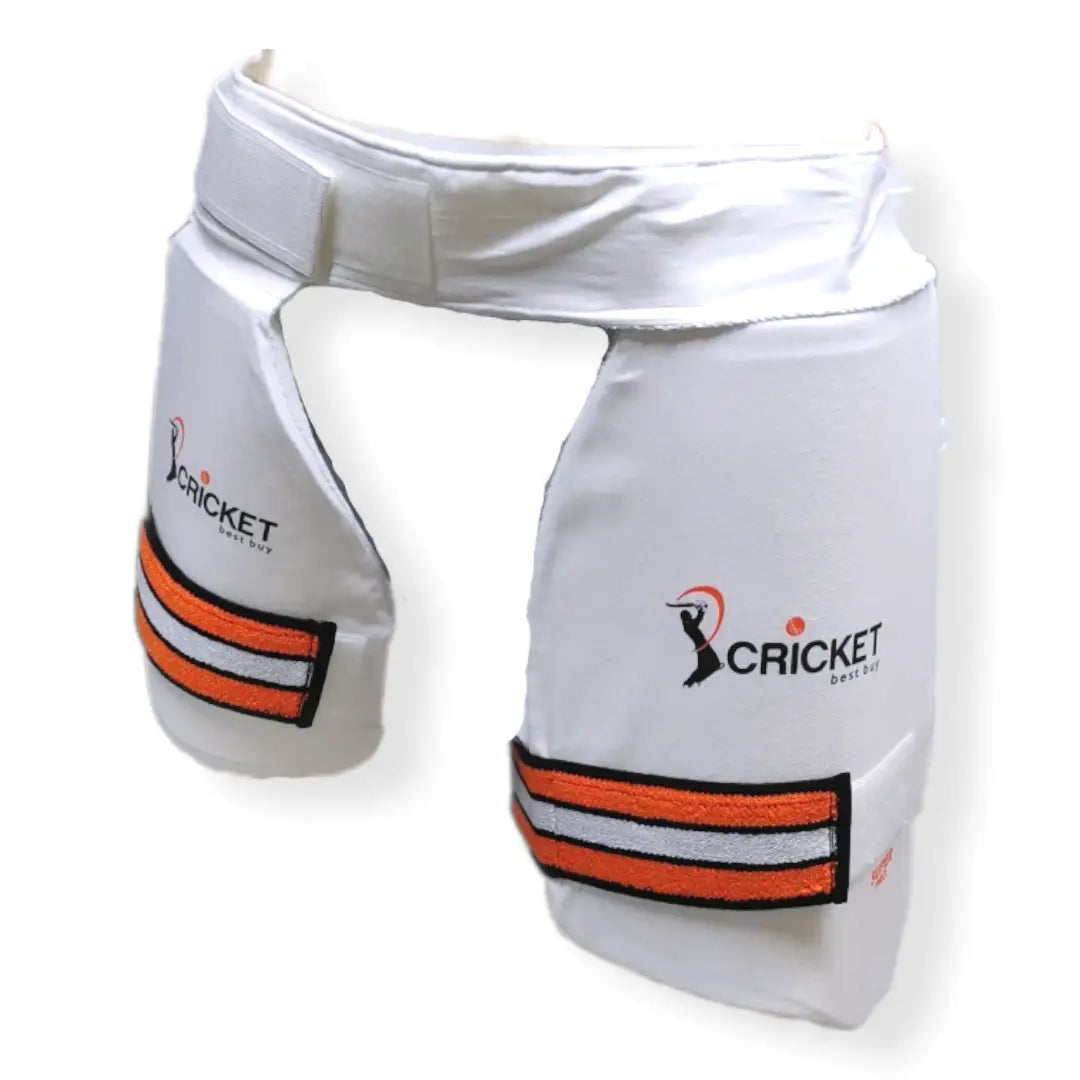 CBB Cricket Thigh Pad Guard Super Pro Combo All-in-One Protects Both Sides - BODY PROTECTORS - THIGH GUARD