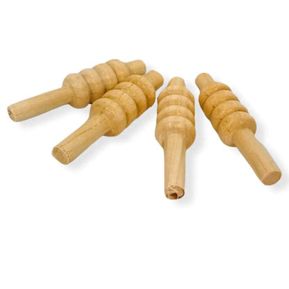 CBB Cricket Wicket Stumps Bails Standard Duty Pack of 4 Standard Size - STUMPS & BAILS