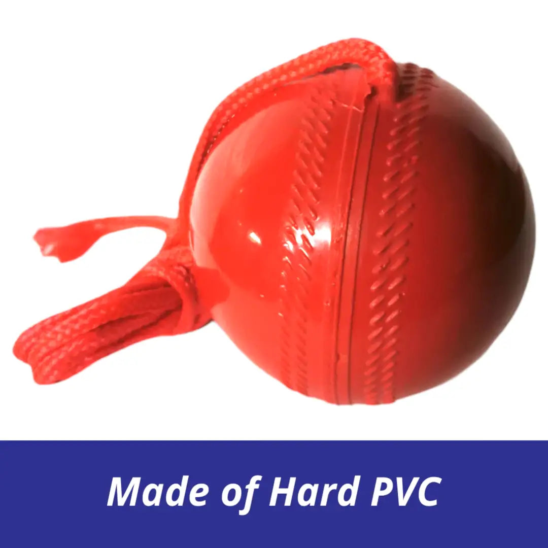 CBB Hanging Cricket Ball with Cord String PVC For Batting Practice - BALL - TRAINING SENIOR