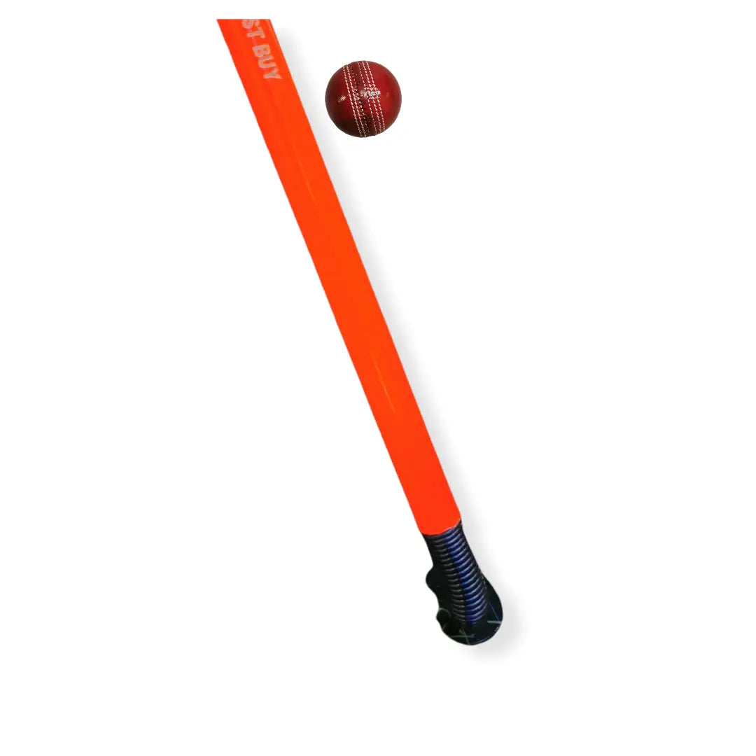 CBB Target Training Stump Wicket Metal Spring Loaded Orange Standard Full Size - STUMPS & BAILS